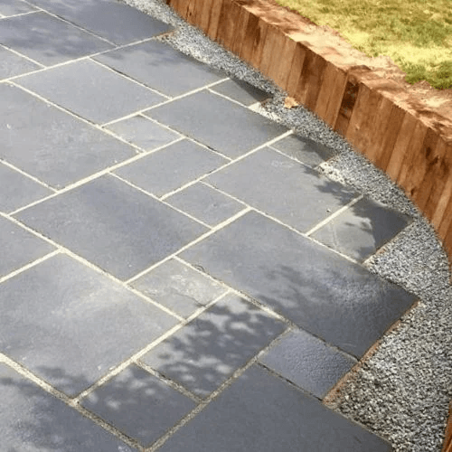 Black Limestone Natural Paving
