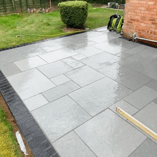 Grey Limestone Natural Paving