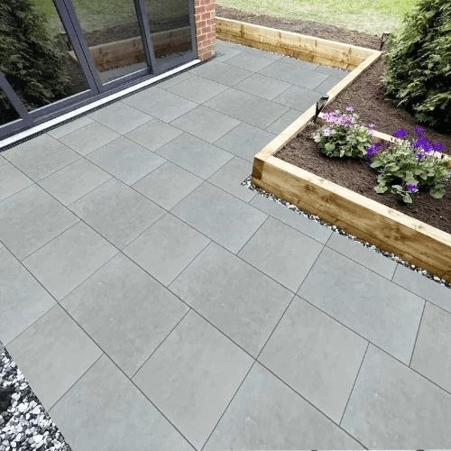 Antique Grey Limestone Paving