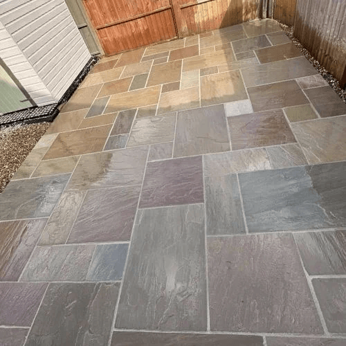 Raj Blend Natural Sandstone Paving
