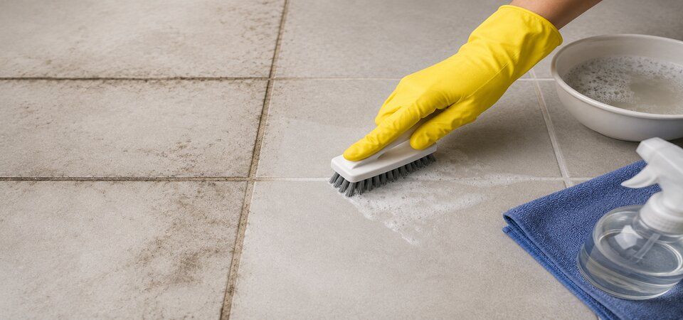 What’s the Best Way to Clean Grout Between Porcelain Tiles?