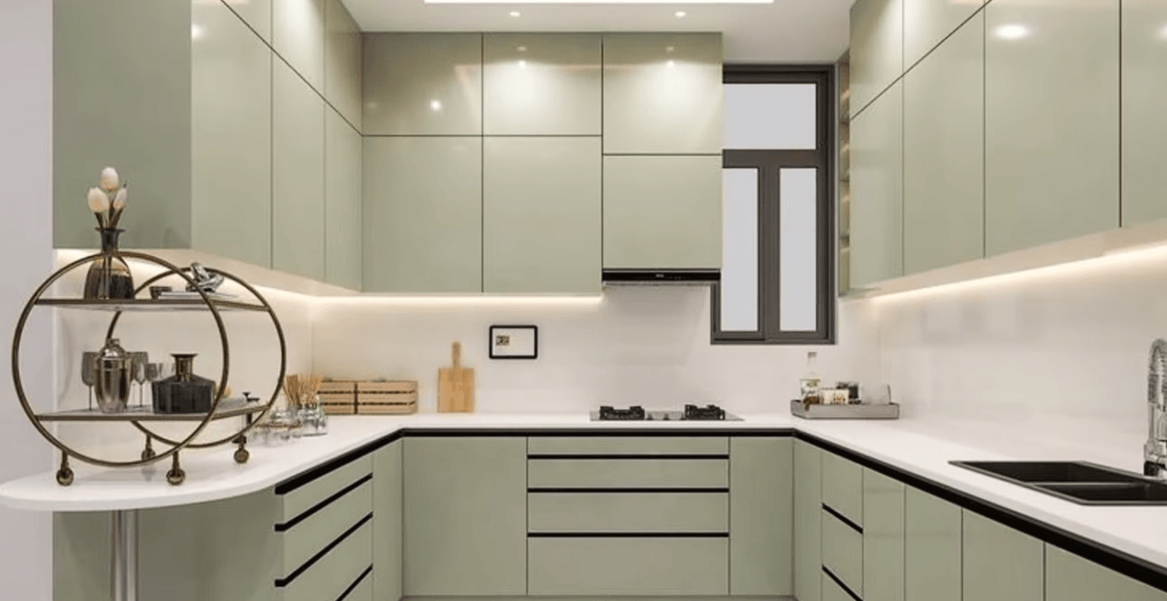 What are some tips for choosing a kitchen backsplash tile?
